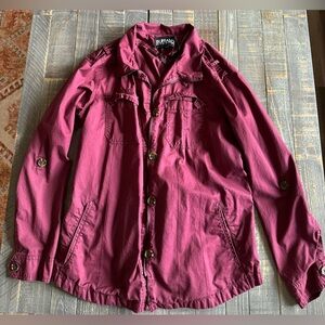Buffalo David Bitton Jacket - Medium Maroon
